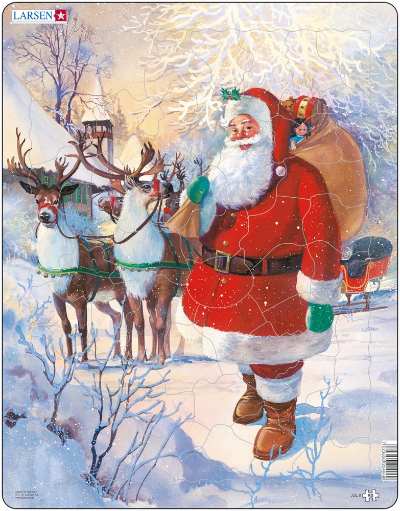 Larsen Puzzle - Der Weihnachtsmann 50-tlg.