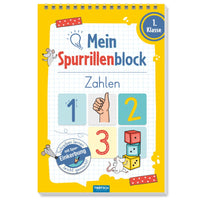Mein Spurrillenblock Zahlen
