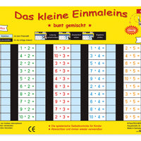 Zaubertafel Das kleine Einmaleins - bunt gemischt