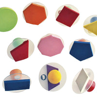 Riesenstempel Geometrie 10-tlg.