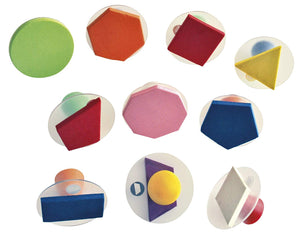 Riesenstempel Geometrie 10-tlg.