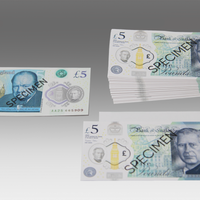 5 Britische Pfund Banknoten (100 Stück)