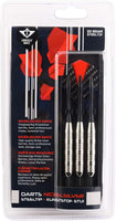 Longfield Steel Tip Dart-Set - 3 Dart aus Neusilber (22 g)
