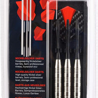 Longfield Steel Tip Dart-Set - 3 Dart aus Neusilber (22 g)