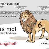 Lies mal 6 - Das Heft mit dem Löwen:Lösungsheft