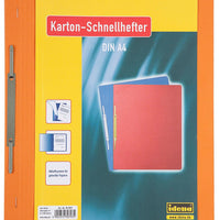 Idena Karton-Schnellhefter, DIN A4, orange