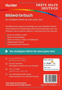 Erste Hilfe Deutsch – Bildwörterbuch: Die wichtigsten Wörter für einen guten Start