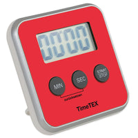 TimeTEX Zeitdauer-Uhr "Digital" compact, rot