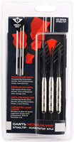 Longfield Steel Tip Dart-Set - 3 Dart aus Neusilber (23 g)
