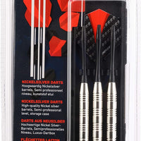 Longfield Steel Tip Dart-Set - 3 Dart aus Neusilber (23 g)