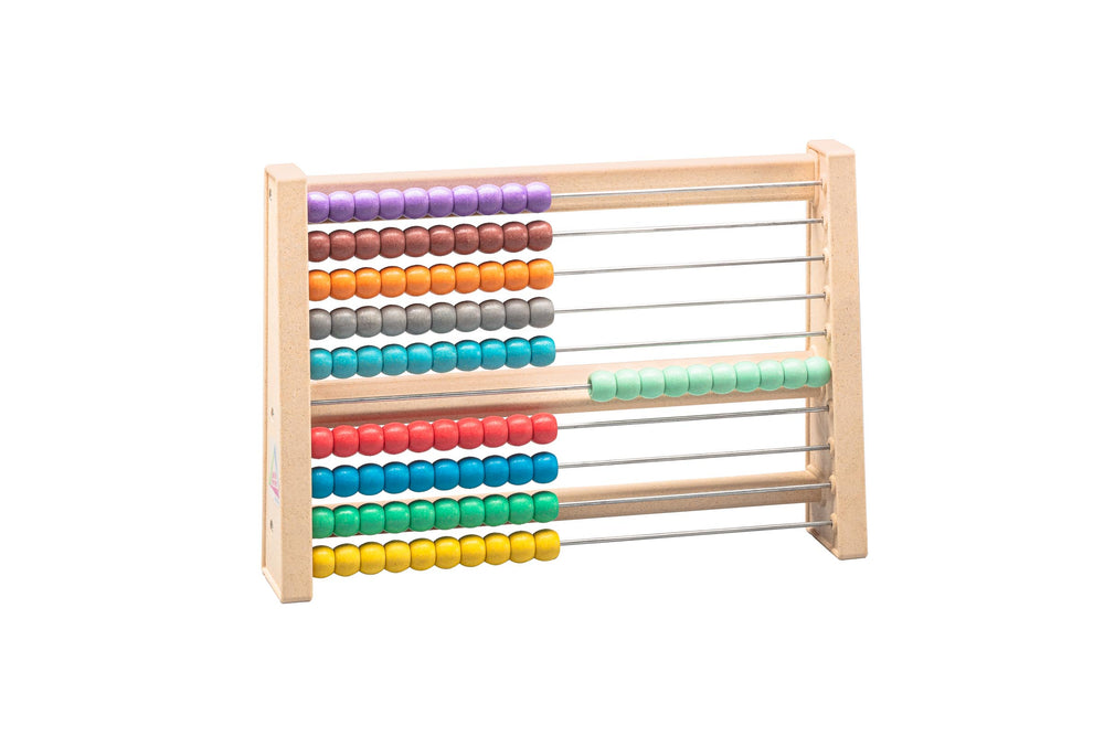 Rechenrahmen in 10 Farben RE-Wood®