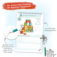 Mein Spurrillenblock Vorschulübungen
