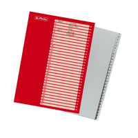 Ordnerregister A4 1-31 PP grau
