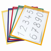 Lern- und Sammeltaschen A4-Plus mit Farbeinfassung, 10-tlg.