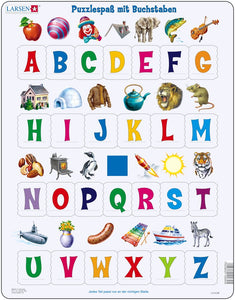 Larsen Puzzlespaß mit Buchstaben 26-tlg.