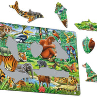 Larsen Puzzle Dschungel 20-tlg.