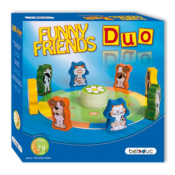 Beleduc Spiel: Funny Friends Duo Bunt
