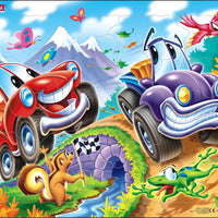 Larsen Puzzle Motiv Cars 22-tlg.