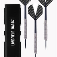 Longfield Steel Tip Dart-Set 3 Dartpfeile (23 g) Tungsten-Look