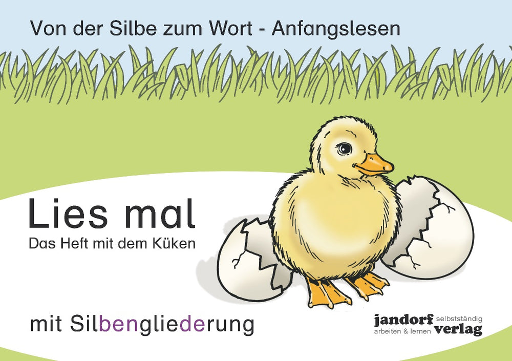 Das Heft mit dem Küken: Von der Silbe zum Wort