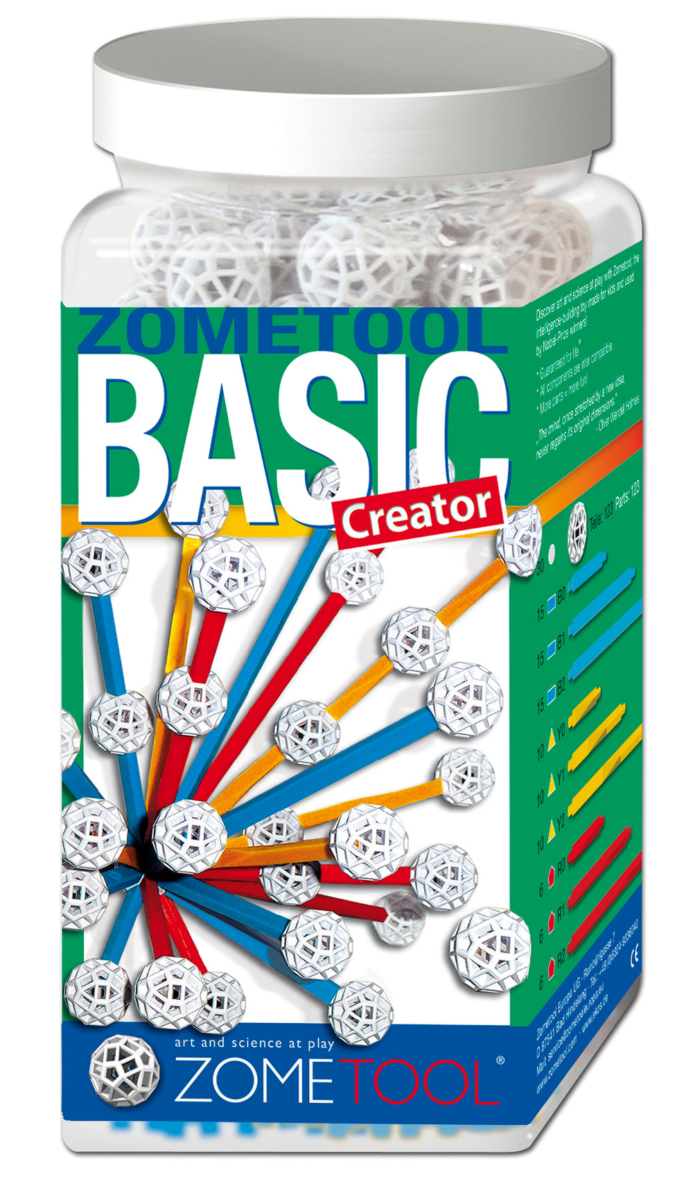 Zometool Basic Creator, Konstruktionsspielzeug