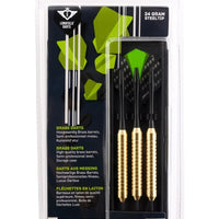 Longfield Steel Tip Dart-Set - 3 Darts aus Messing (24 g)