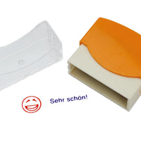 Set Siebdruck-Stempel "Perpetuum", 2-farbig, 3-tlg.