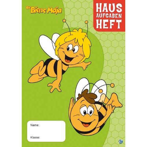 Hausaufgabenheft Die Biene Maja für die Grundschule