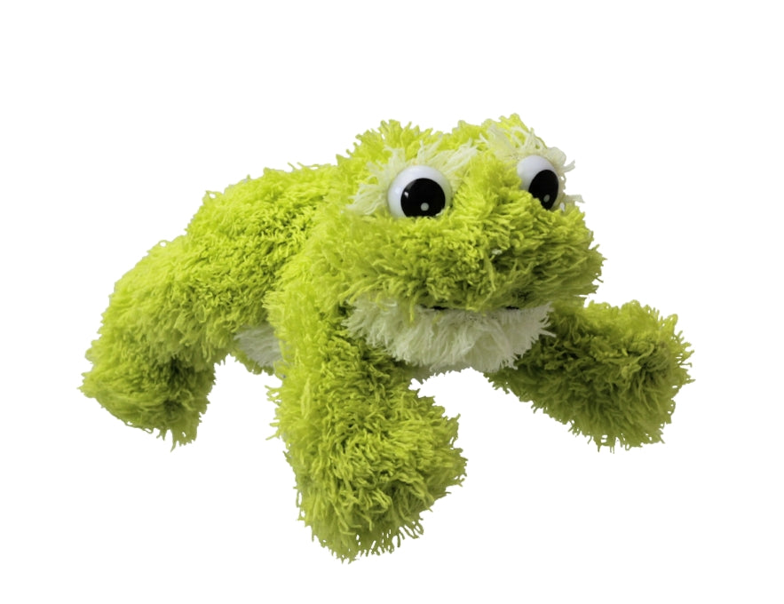 Inware Plüschtier Mini, Frosch Freaky, 15 cm, grün
