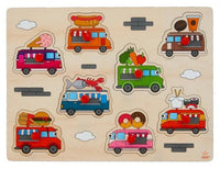 Knopfpuzzle ''Food Truck'' klein
