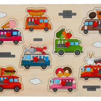 Knopfpuzzle ''Food Truck'' klein