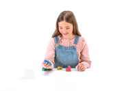 Soma - Würfel 6x6x6 farbig 7 teilig  Re-Wood®
