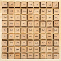 Rechenbrett Das kleine 1x1 ab 7 Jahre, in einer praktischen Holzbox