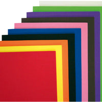 Moosgummi, mehrfarbig, 10er Set A4