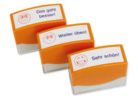 Set Siebdruck-Stempel "Perpetuum", 2-farbig, 3-tlg.
