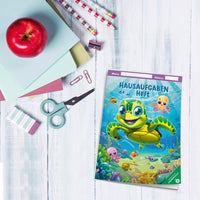 Hausaufgabenheft Grundschule Unterwasserwelt
