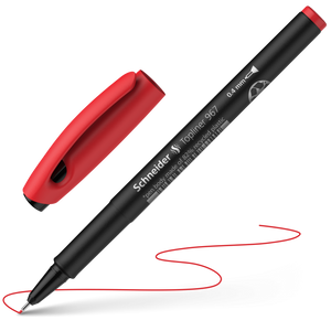 Schneider Topliner Farbe rot