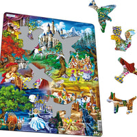Larsen Puzzle Motiv Märchen Gebrüder Grimm 33-tlg.