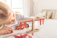 Zahlen- und Rechenwaage aus RE-Wood®
