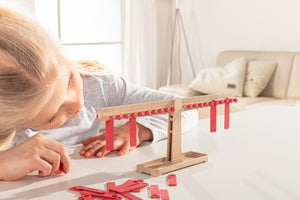 Zahlen- und Rechenwaage aus RE-Wood®