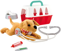 Tierarzt Spielset mit Plüschhund
