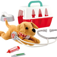 Tierarzt Spielset mit Plüschhund