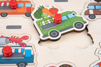 Knopfpuzzle ''Food Truck'' klein
