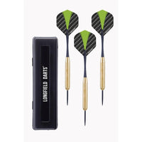 Longfield Steel Tip Dart-Set - 3 Darts aus Messing (22 g)
