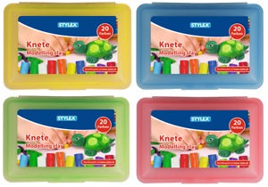 Stylex Knete 20 Farben