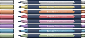 Paint-It 050 Metallic Rollerball 8er-Etui Tintenroller - M