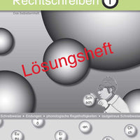 Rechtschreiben 1 Lösungsheft