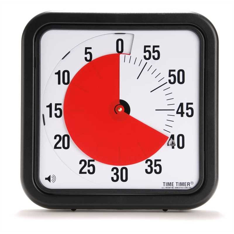 Time Timer groß, Wanduhr 30 x 30 cm | Handelsagentur Sieboldt