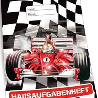 Hausaufgabenheft Racer für Schlaue