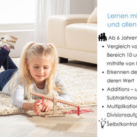 Zahlen- und Rechenwaage aus RE-Wood®